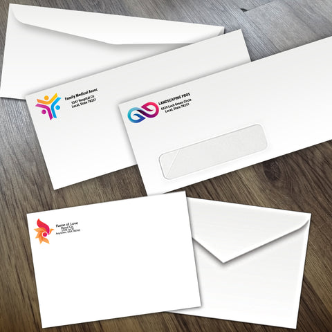 Envelopes #10 Full Color - Short Run Digital Printing