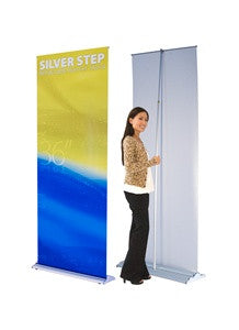 Premium Retractable Banner Stand & Graphic Package - Large Format Printing